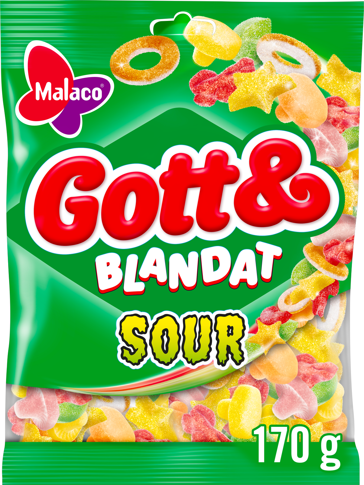 Malaco Gott & Blandat Sur 27x170g