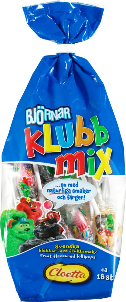 Björnar Klubbmix påse 16x200g