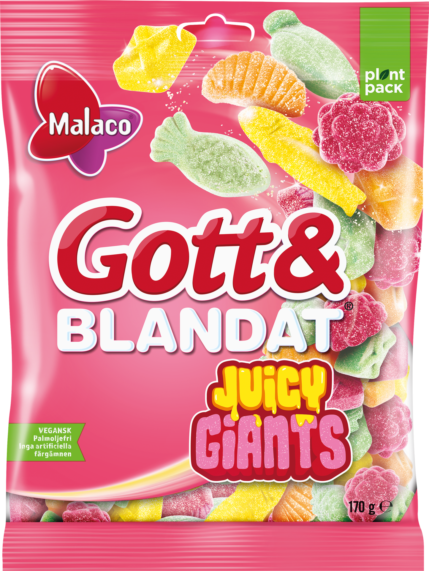 Malaco Gott & Blandat Juicy Giants 27x170g