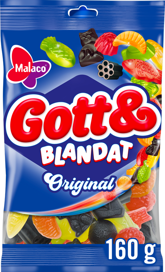 Malaco Gott & Blandat Original 36x160g