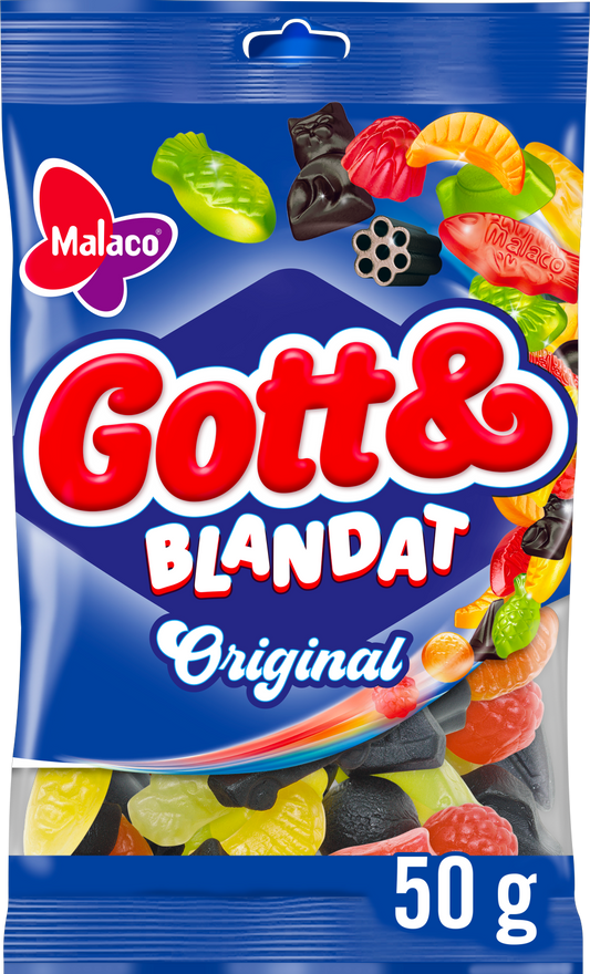 Malaco Gott & Blandat Original 75x50g