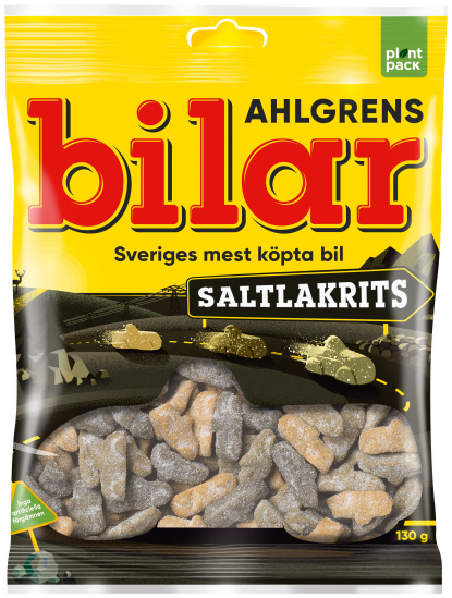 Ahlgrens bilar Saltlakrits 42x100g