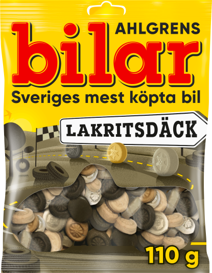 Ahlgrens bilar Lakritsdäck 42x110g