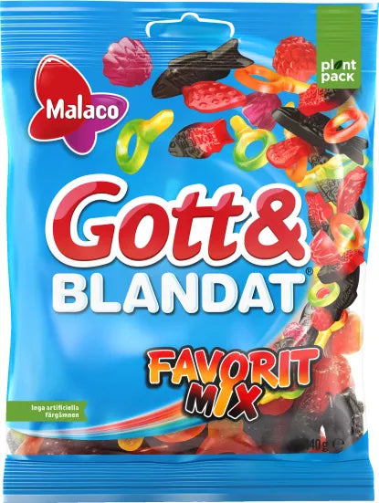 Malaco Gott & Blandat Favoritmix 36x140g