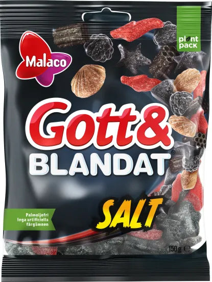 Malaco Gott & Blandat Salt 36x150g