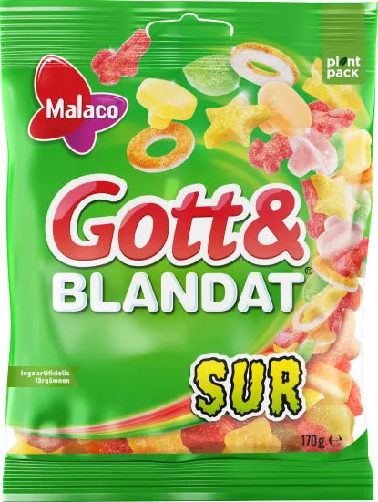 Malaco Gott & Blandat Sur 27x170g