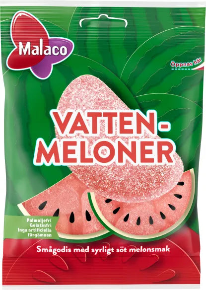 Malaco Vattenmeloner 28x90g